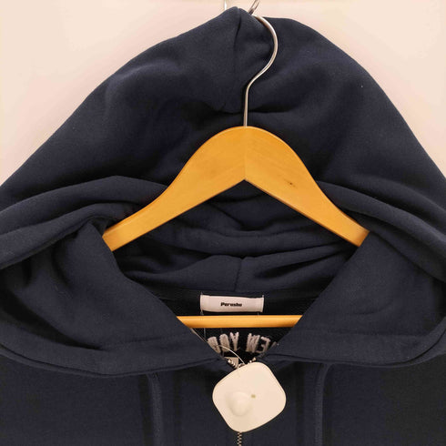 ペルーシュ Perushu 24AW ダブルジップフーディ メンズ JPN:L
